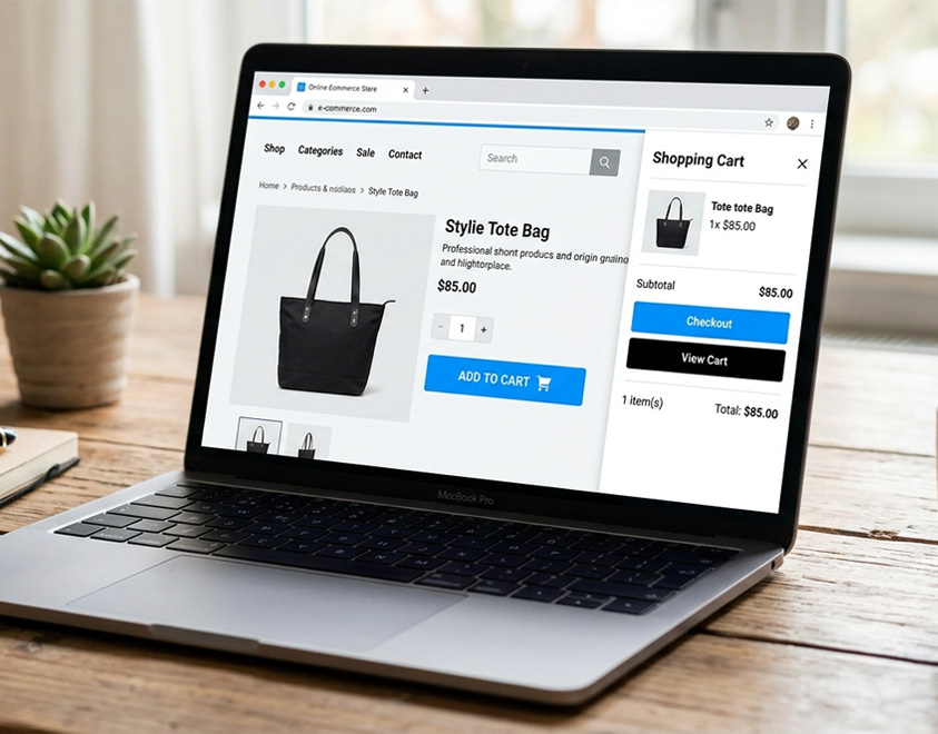 Shopping Cart Addon For Your Website